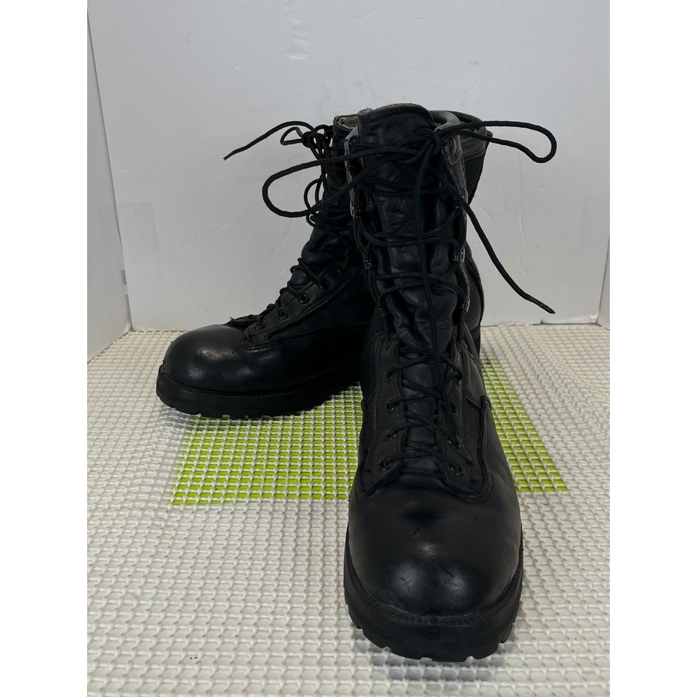 Belleville G0r3-T3x Best defense Leather Combat Tactical Boots Men 10R Black